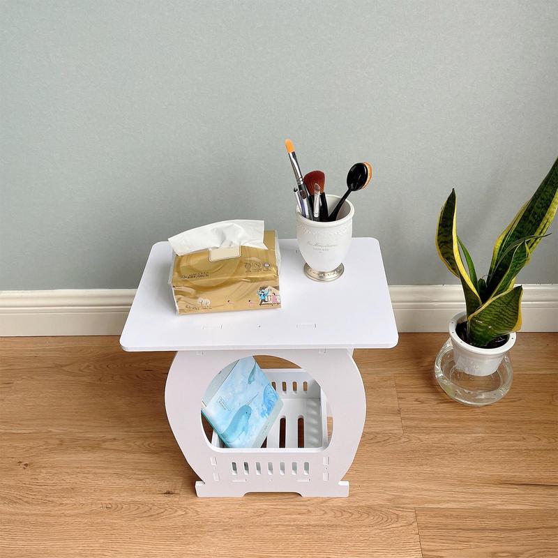 End Table White Nightstand Cof - огляд і ціна Coffee X