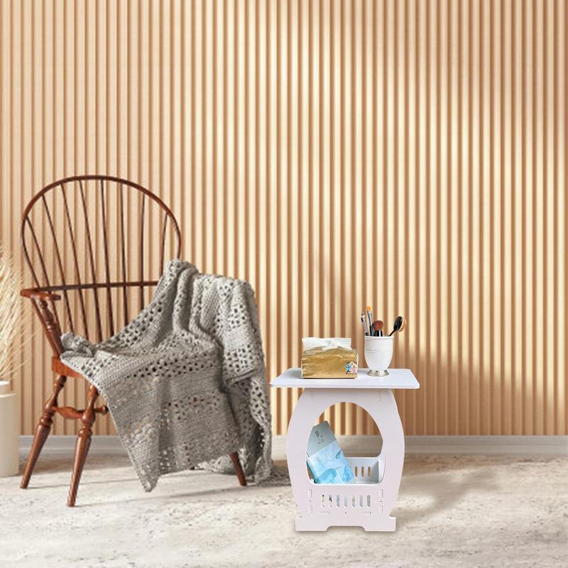 End Table White Nightstand Cof - огляд і ціна Coffee X