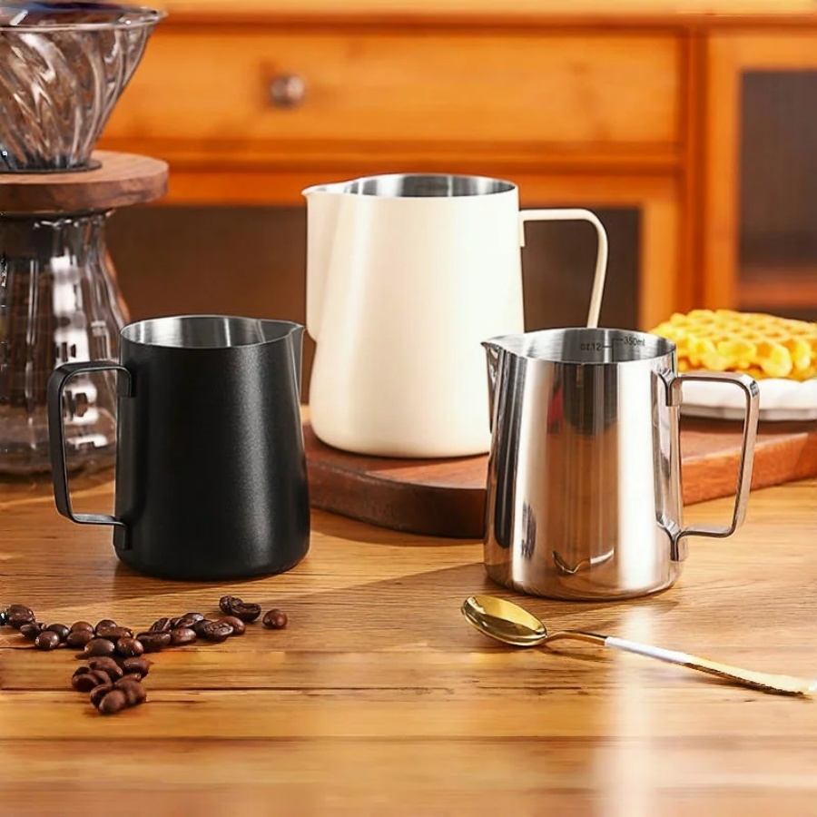 Coffee Milk Frothing Pitcher J - огляд і ціна Milk Steaming Pitcher