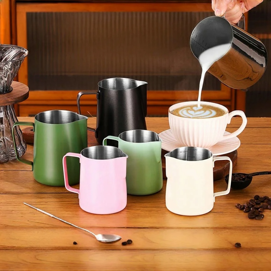Coffee Milk Frothing Pitcher J - огляд і ціна Milk Steaming Pitcher