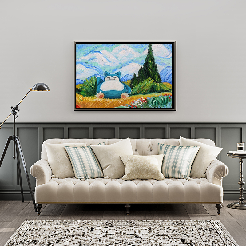 Pokemon Snorlax Van Gogh Print - огляд і ціна Coffee X