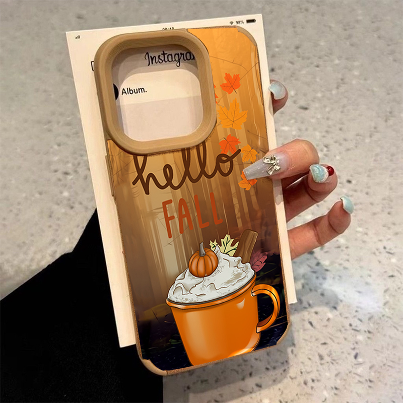 Retro Maple Leaf Fall Coffee P - огляд і ціна Coffee X