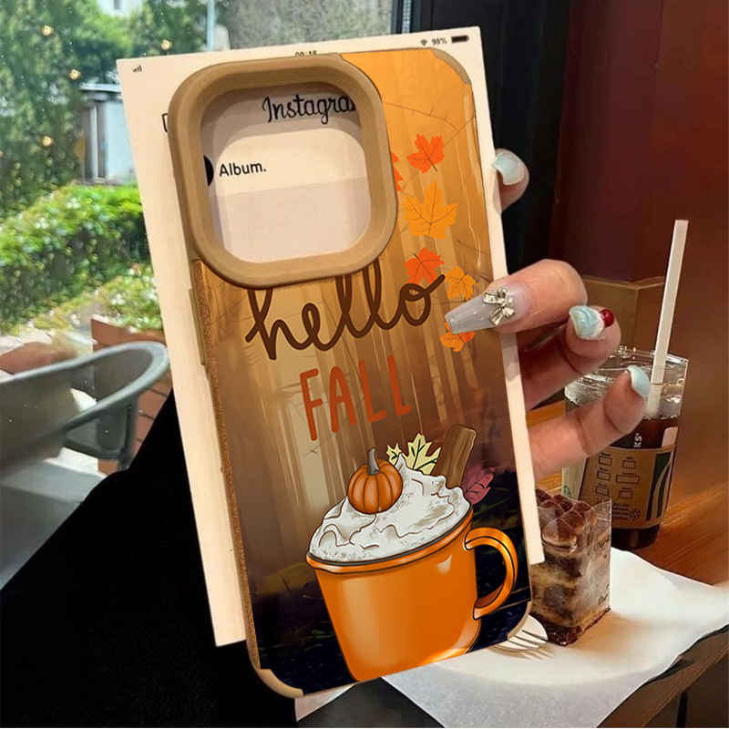 Retro Maple Leaf Fall Coffee P - огляд і ціна Coffee X