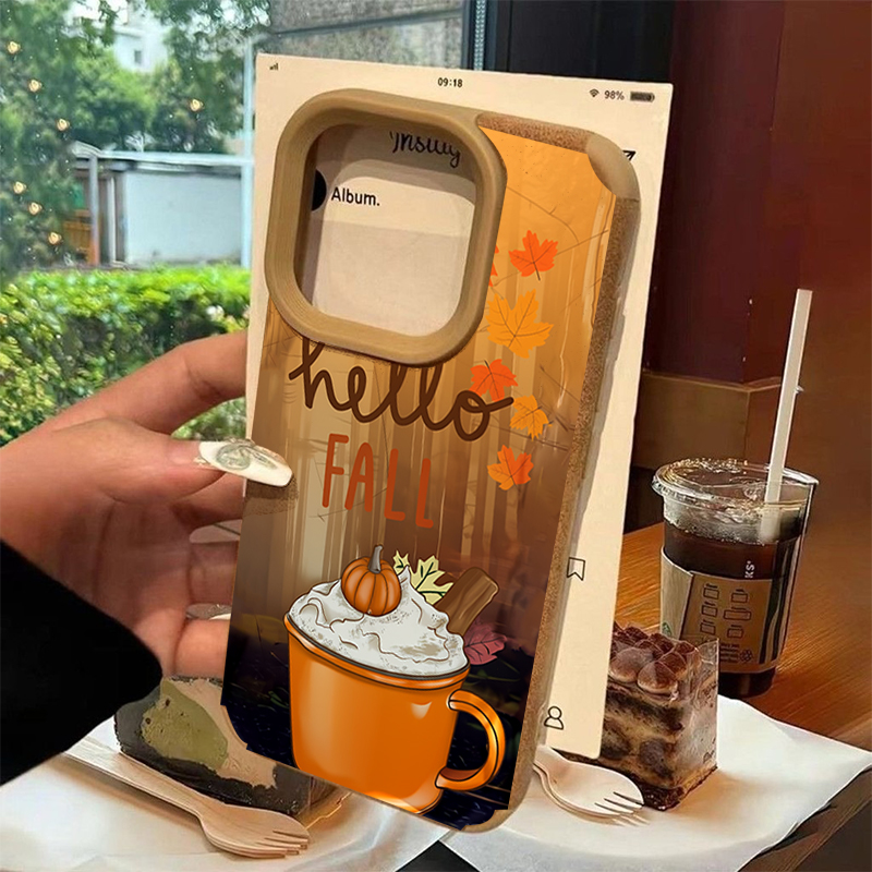 Retro Maple Leaf Fall Coffee P - огляд і ціна Coffee X