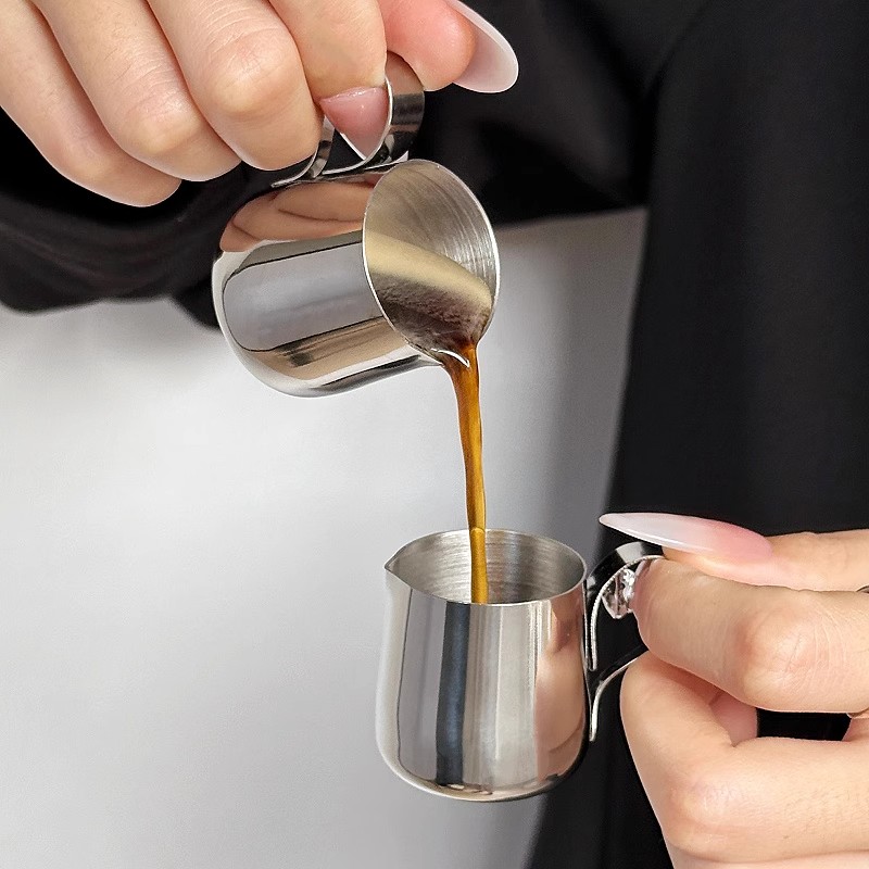Stainless Steel Milk Frothing  - огляд і ціна Milk Steaming Pitcher