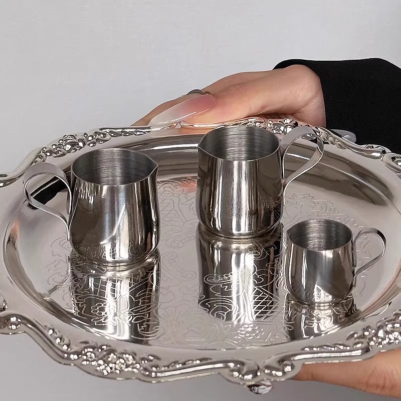 Stainless Steel Milk Frothing  - огляд і ціна Milk Steaming Pitcher