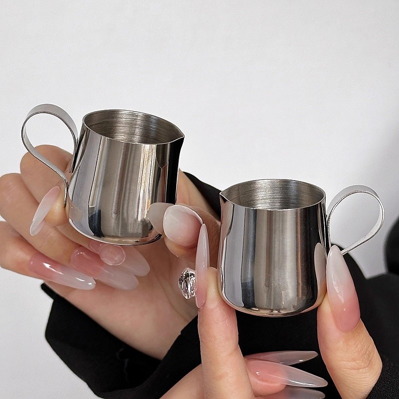 Stainless Steel Milk Frothing  - огляд і ціна Milk Steaming Pitcher