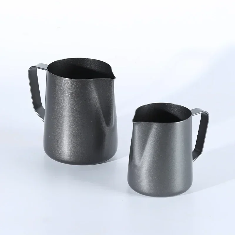 Thick Black 350/600ml Latte Ar - огляд і ціна Milk Steaming Pitcher