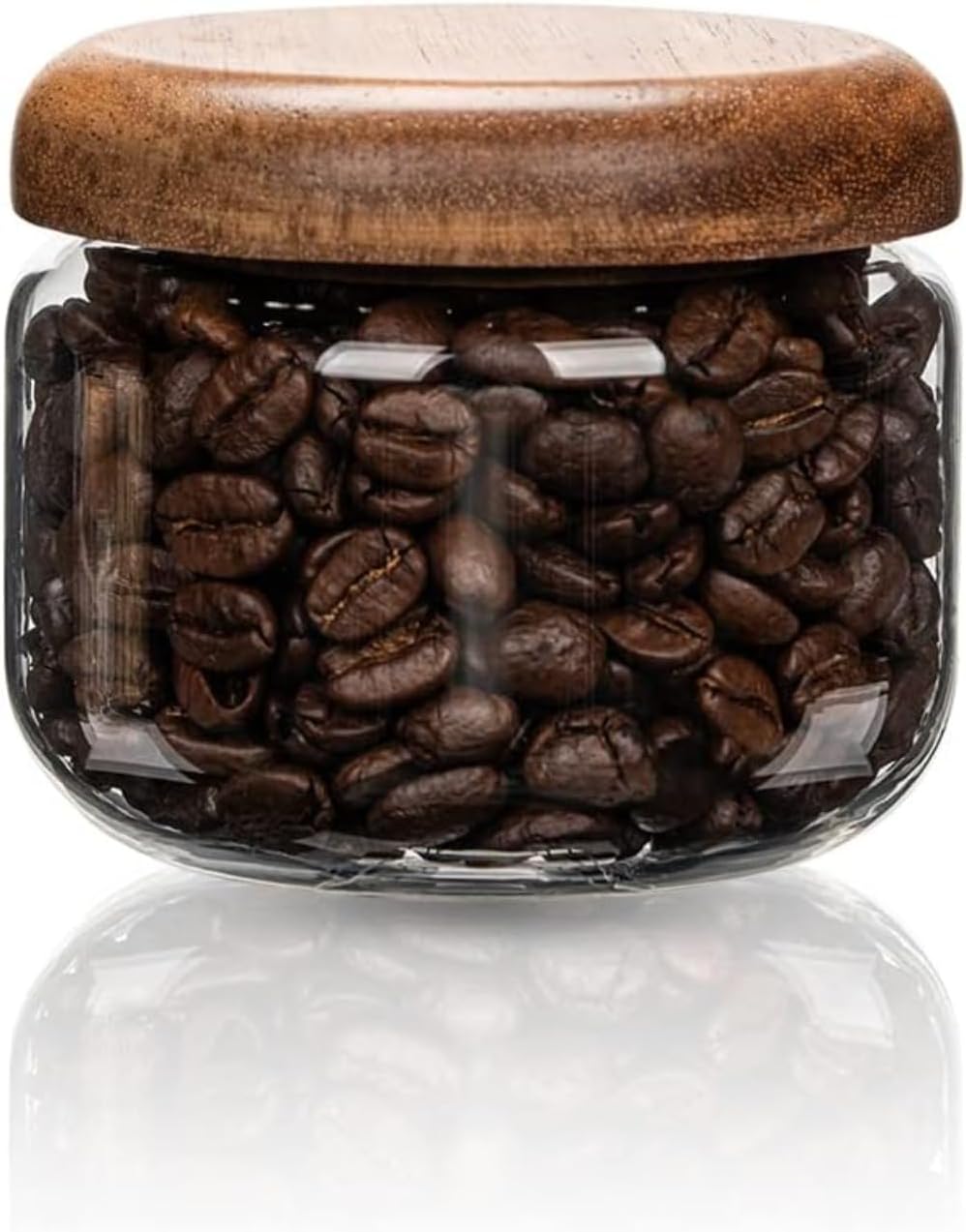 Glass Food  Containers with Wo - огляд і ціна Coffee X