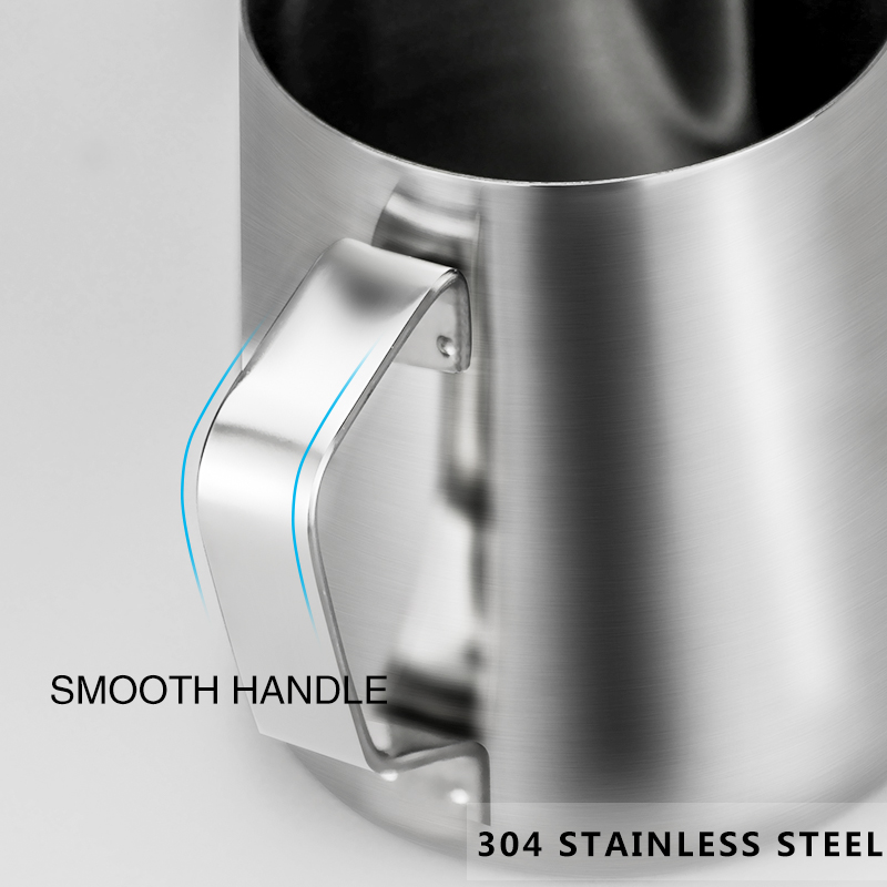 Milk Frother Jug Stainless Ste - огляд і ціна Milk Steaming Pitcher