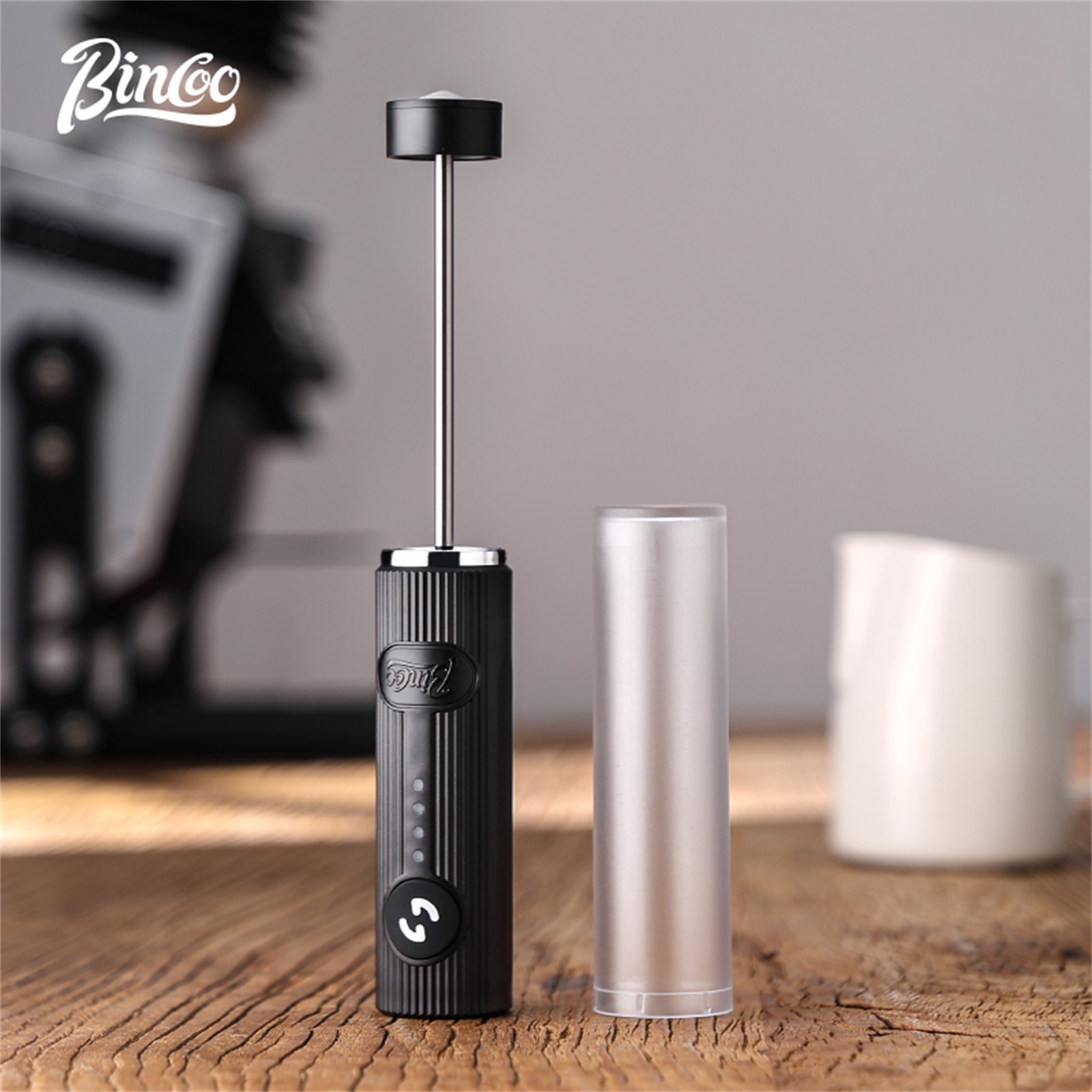 BINCOO Electric Coffee Frother - огляд і ціна Milk Steaming Pitcher